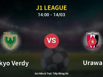 Kết Quả: Tokyo Verdy 1-0 Urawa – Highlight & Bàn Thắng | J1 League