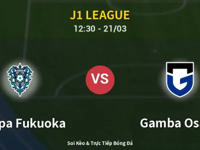 Kết Quả: Avispa Fukuoka 2-2 Gamba Osaka – Highlight & Bàn Thắng | J1 League