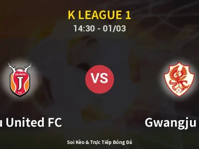 Kết Quả: Jeju United FC 0-0 Gwangju FC – Highlight & Bàn Thắng | K League 1