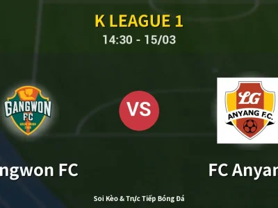 Kết Quả: Gangwon FC 1-1 FC Anyang – Highlight & Bàn Thắng | K League 1