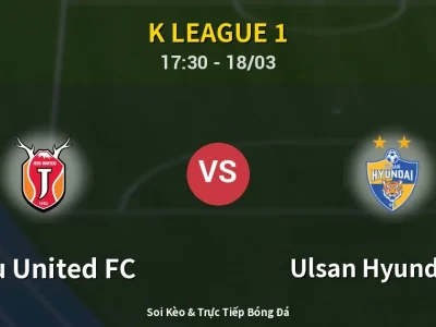 Kết Quả: Jeju United FC 0-2 Ulsan Hyundai FC – Highlight & Bàn Thắng | K League 1