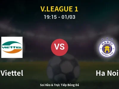 Kết Quả: Viettel 1-0 Ha Noi – Highlight & Bàn Thắng | V.League 1