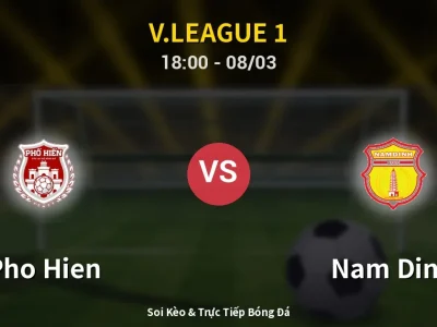 Kết Quả: Pho Hien 0-1 Nam Dinh – Highlight & Bàn Thắng | V.League 1