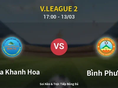 Kết Quả: Sanna Khanh Hoa 0-2 Bình Phước – Highlight & Bàn Thắng | V.League 2