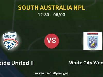 Kết Quả: Adelaide United II 0-1 White City Woodville – Highlight & Bàn Thắng | South Australia NPL