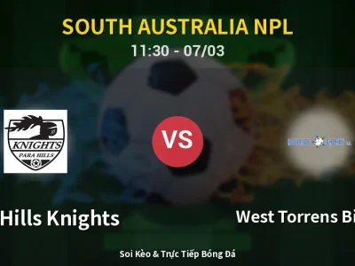 Kết Quả: Para Hills Knights 2-2 West Torrens Birkalla – Highlight & Bàn Thắng | South Australia NPL