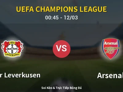 Kết Quả: Bayer Leverkusen 1-1 Arsenal – Highlight & Bàn Thắng | UEFA Champions League