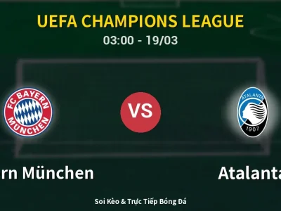 Kết Quả: Bayern München 4-1 Atalanta – Highlight & Bàn Thắng | UEFA Champions League