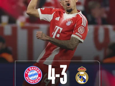 Bayern Munich 4-3 Real Madrid: Cú Ngược Dòng Nghẹt Thở, Đặt Dấu Chấm Hết Cho Giấc Mơ Vô Địch Của Kền Kền Trắng