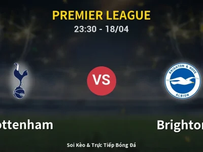 Soi Kèo Tottenham vs Brighton – 23:30 18/04 | Nhận Định, Dự Đoán Tỷ Số