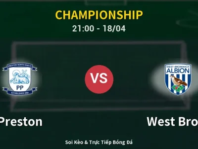 Soi Kèo Preston vs West Brom – 21:00 18/04 | Nhận Định, Dự Đoán Tỷ Số