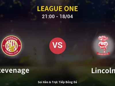 Soi Kèo Stevenage vs Lincoln – 21:00 18/04 | Nhận Định, Dự Đoán Tỷ Số