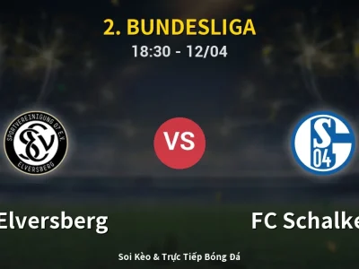 🔴 Trực Tiếp: SV Elversberg 1-1 FC Schalke 04 – Link Xem 2. Bundesliga (Full HD)