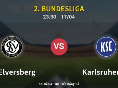 Soi Kèo SV Elversberg vs Karlsruher SC – 23:30 17/04 | Nhận Định, Dự Đoán Tỷ Số