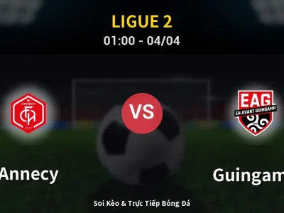 Kết Quả: Annecy 1-0 Guingamp – Highlight & Bàn Thắng | Ligue 2