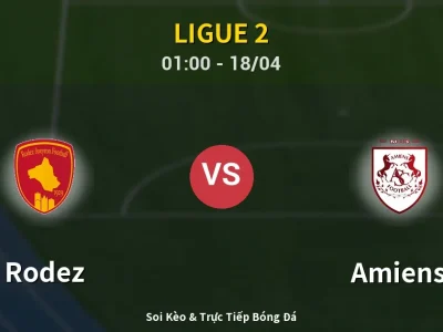 Soi Kèo Rodez vs Amiens – 01:00 18/04 | Nhận Định, Dự Đoán Tỷ Số