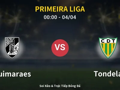 Kết Quả: Guimaraes 5-0 Tondela – Highlight & Bàn Thắng | Primeira Liga