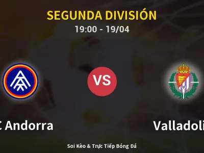 Soi Kèo FC Andorra vs Valladolid – 19:00 19/04 | Nhận Định, Dự Đoán Tỷ Số