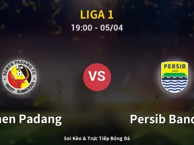 Soi Kèo Semen Padang vs Persib Bandung – 19:00 05/04 | Nhận Định, Dự Đoán Tỷ Số