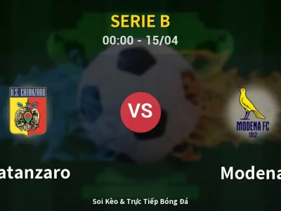 Kết Quả: Catanzaro 2-2 Modena – Highlight & Bàn Thắng | Serie B