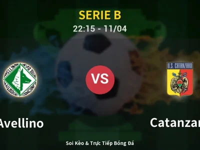 Soi Kèo Avellino vs Catanzaro – 22:15 11/04 | Nhận Định, Dự Đoán Tỷ Số