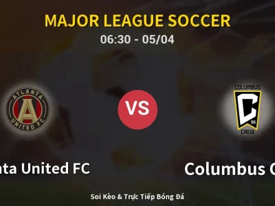 Kết Quả: Atlanta United FC 1-3 Columbus Crew – Highlight & Bàn Thắng | Major League Soccer