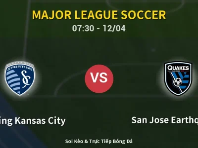 Kết Quả: Sporting Kansas City 1-3 San Jose Earthquakes – Highlight & Bàn Thắng | Major League Soccer