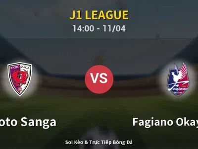 Soi Kèo Kyoto Sanga vs Fagiano Okayama – 14:00 11/04 | Nhận Định, Dự Đoán Tỷ Số