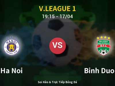 Kết Quả: Ha Noi 4-2 Binh Duong – Highlight & Bàn Thắng | V.League 1