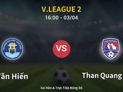 Kết Quả: Văn Hiến 1-1 Than Quang Ninh – Highlight & Bàn Thắng | V.League 2