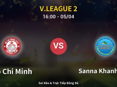 Soi Kèo Ho Chi Minh vs Sanna Khanh Hoa – 16:00 05/04 | Nhận Định, Dự Đoán Tỷ Số