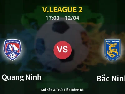 Kết Quả: Than Quang Ninh 0-0 Bắc Ninh – Highlight & Bàn Thắng | V.League 2