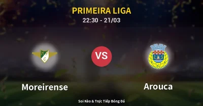 Moreirense vs Arouca 21/03