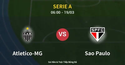 Atletico-MG vs Sao Paulo 19/03