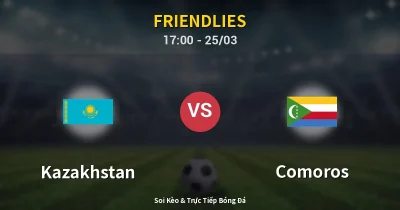 Kazakhstan vs Comoros 25/03