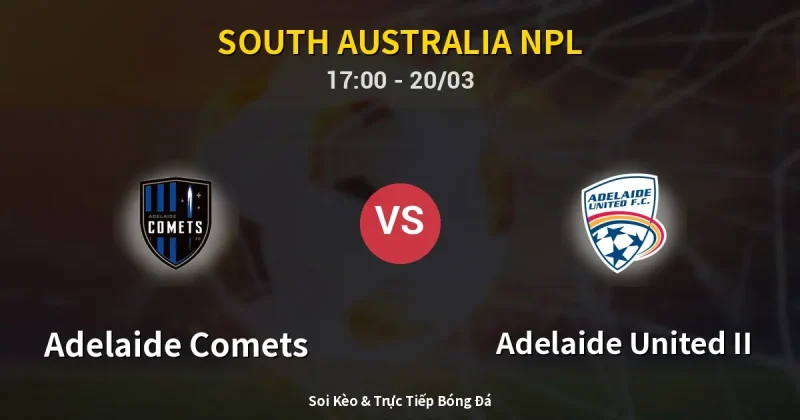 Adelaide Comets vs Adelaide United II 20/03