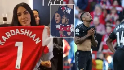Ám Ảnh 'Lời Nguyền Kim Kardashian' Trước Trận Arsenal vs Sporting: Pháo Thủ Có Thoát Vận Đen? 1