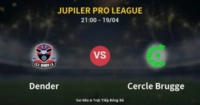 Dender vs Cercle Brugge 19/04